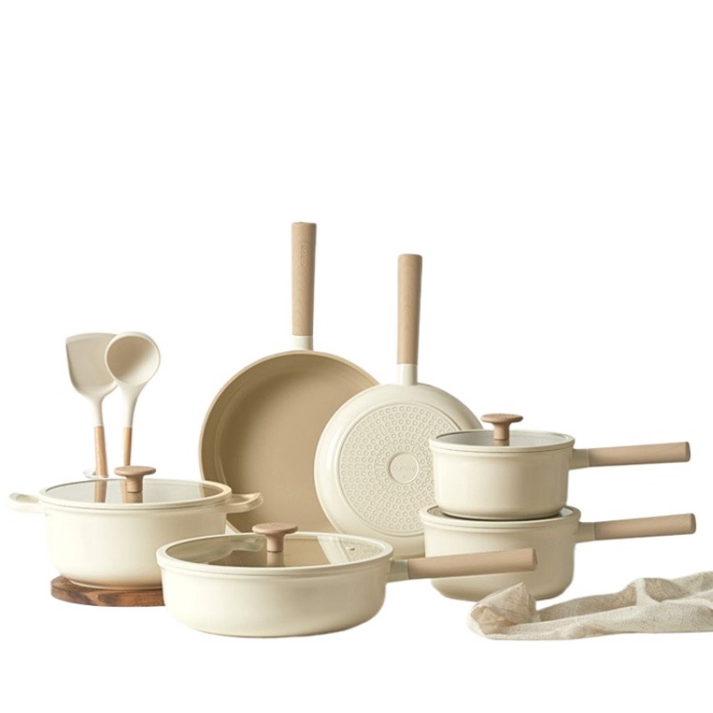 Camping Cooking Set Non Stick - مجموعة أواني طهي صينية رخيصة من