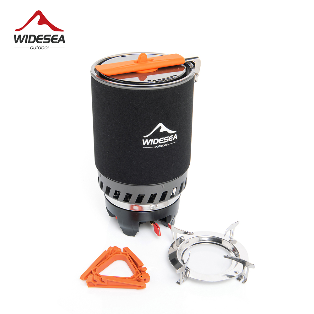 Camping Cooking Stove - Widesea نظام الطبخ التخييم مع مبادل