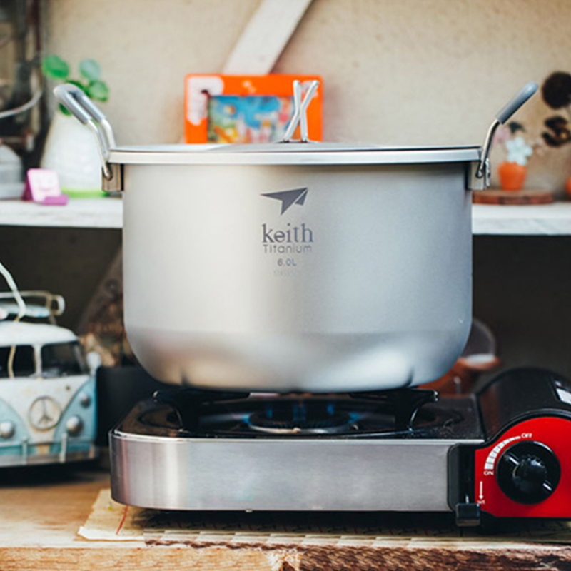 Camping Cooking Mug - مجموعة أواني الطبخ كيث للتخييم، وعاء