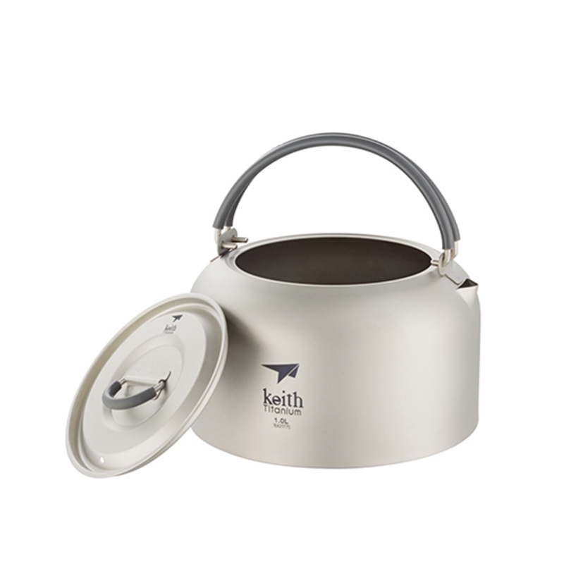 Camping Cooking Mug - غلاية كيث تيتانيوم سعة 1 لتر،