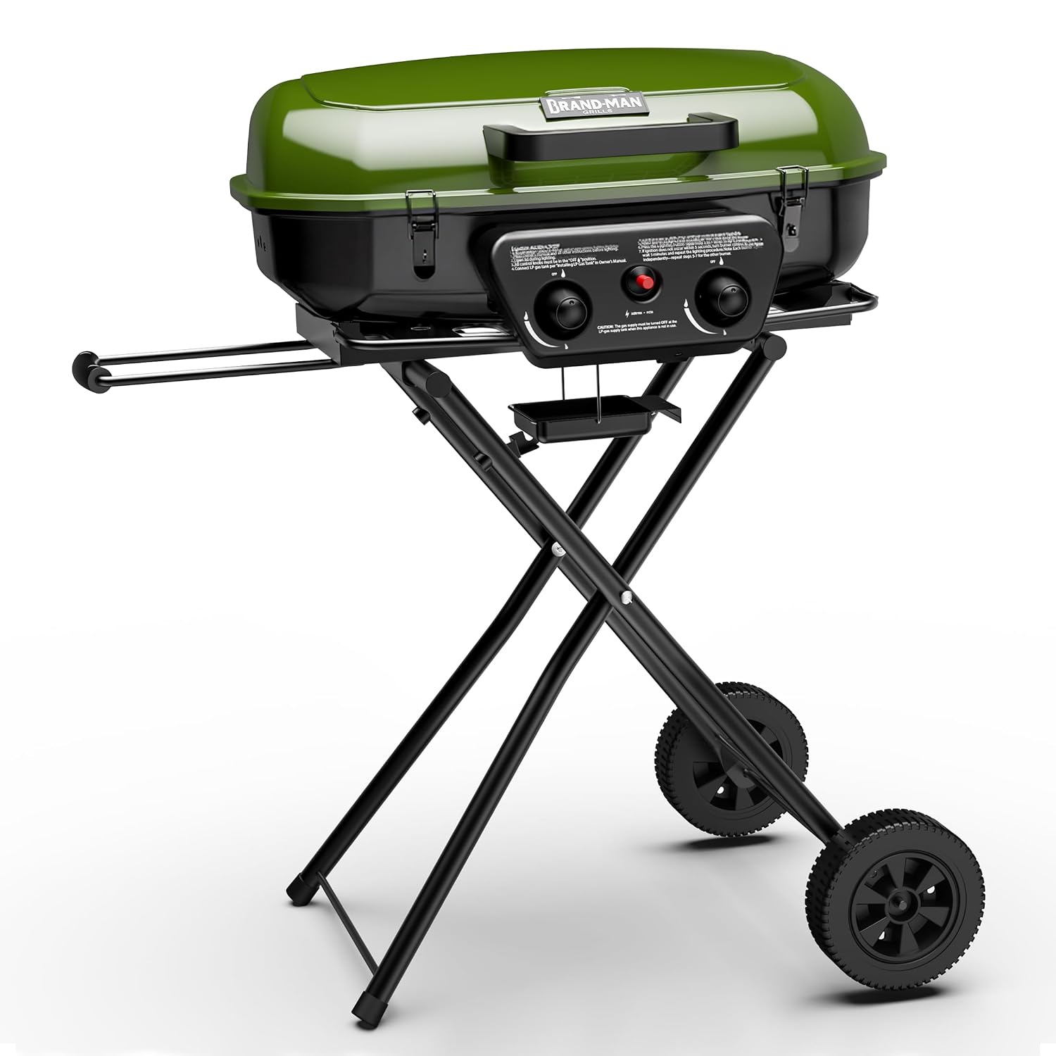 Camp Grill Portable Folding - شواية غاز محمولة من براند-مان، شواية