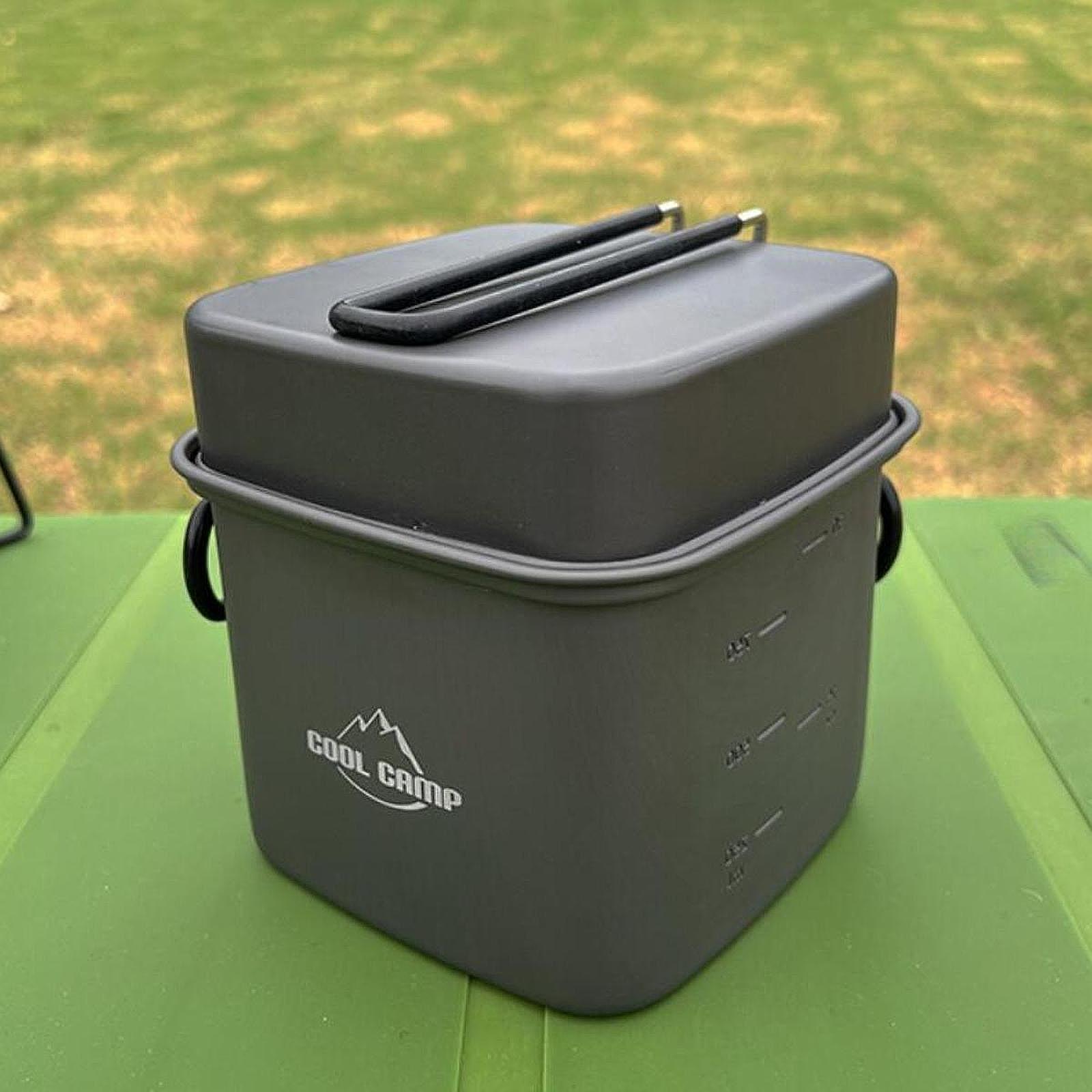 Camping Cooking Lightweight - طقم أدوات طهي للتخييم، مقلاة خفيفة