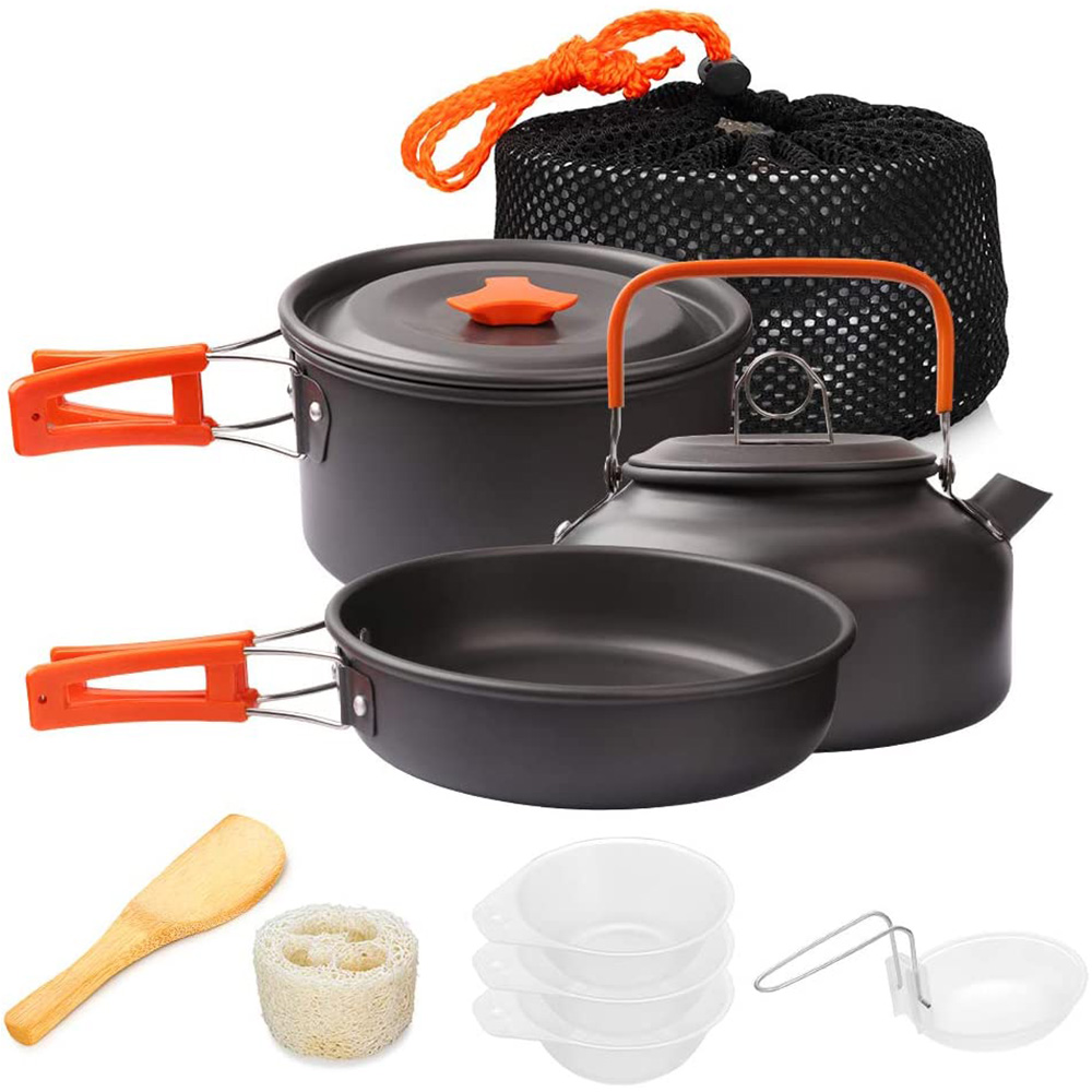 Camping Cooking Essentials - 1 قطعة/1 مجموعة التخييم تجهيزات المطابخ