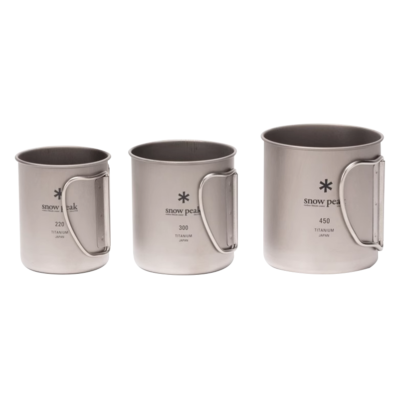Camping Cooking Mug - كوب تيتانيوم قابل للطي من سنو