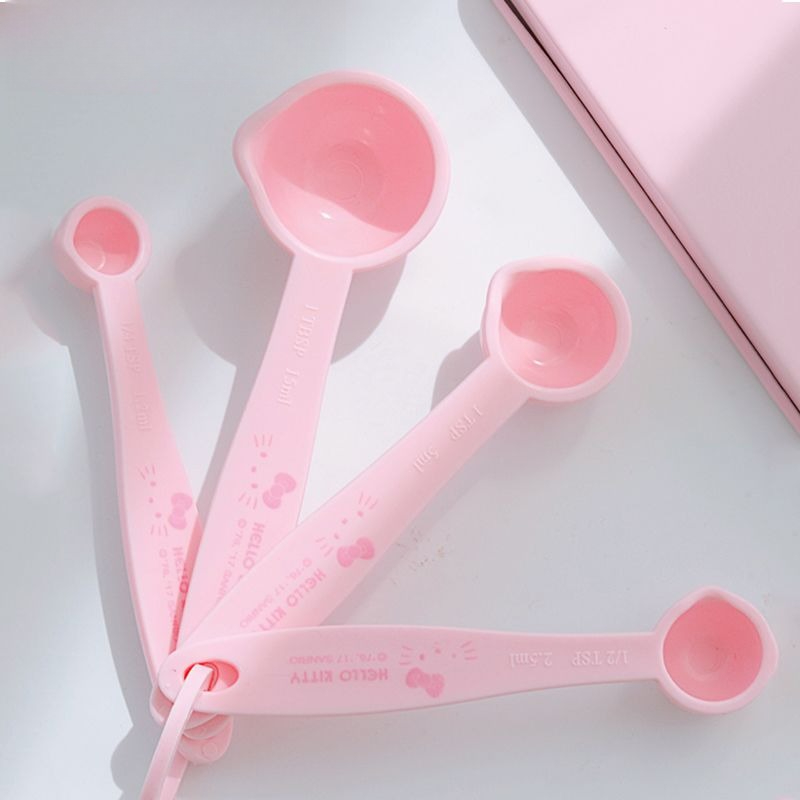Camping Cooking Tool Set - مجموعة ملاعق قياس مطبوعة بتصميم هيلو