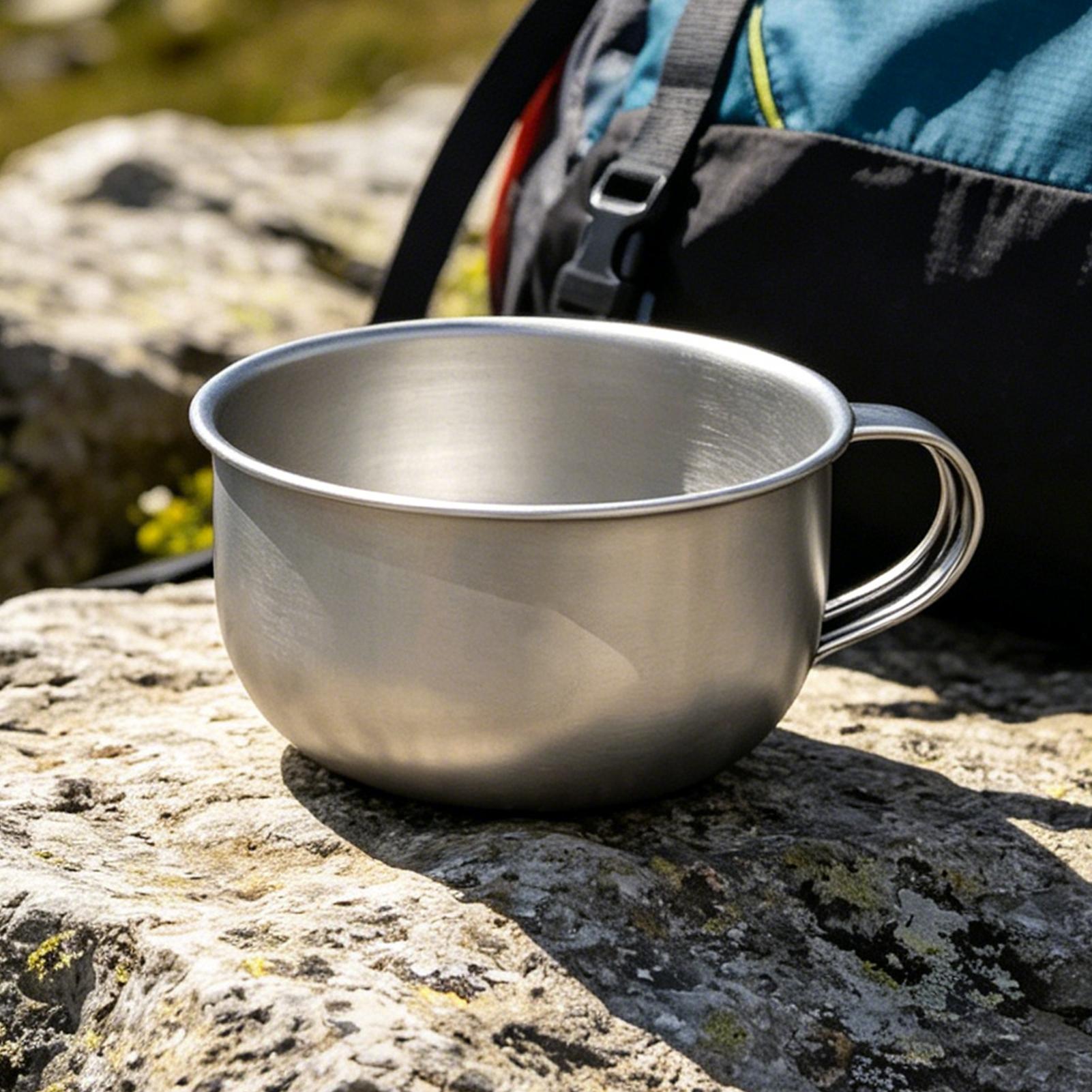 Camping Cooking Mug - كوب تخييم سعة 220 مل مع