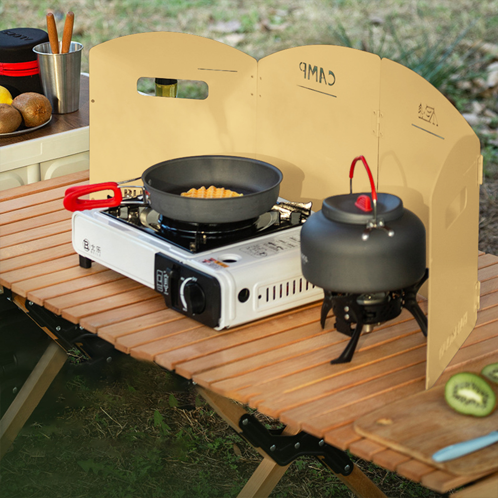 Camping Cooking Fuel - طوي التخييم موقد غاز الزجاج الأمامي