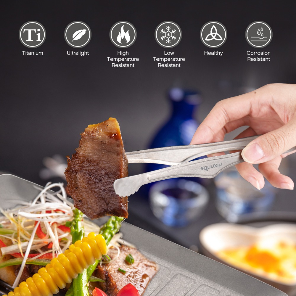 مقلاة شواء من التيتانيوم متينة - مراجعة Camping Cooking Lightweight وسعره