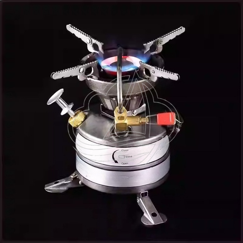 طقم موقد تخييم محمول متعدد الو - مراجعة Camping Cooking Stove وسعره