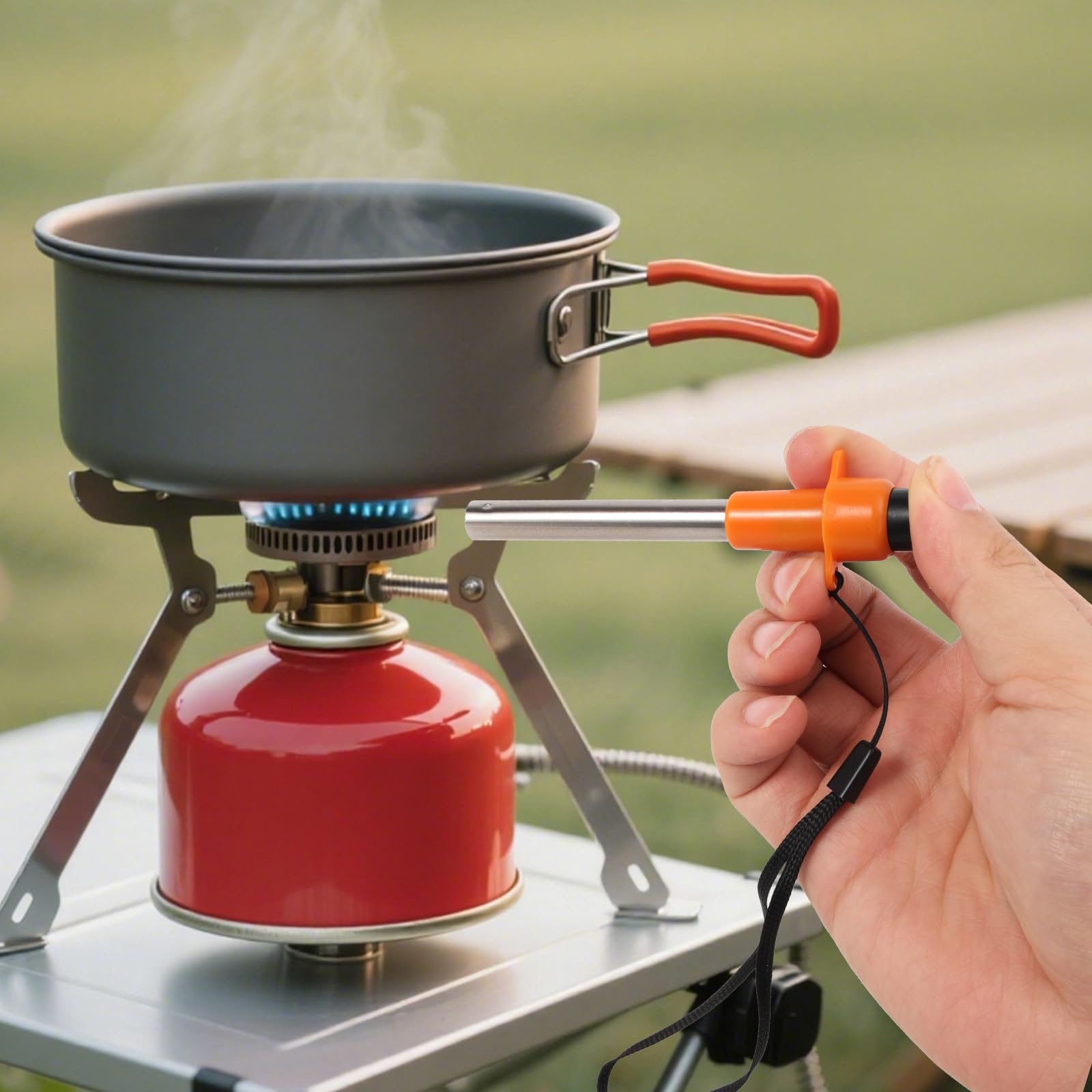 Pandatour 1/2 قطعة التخييم في  - مراجعة Camping Cooking Fuel وسعره