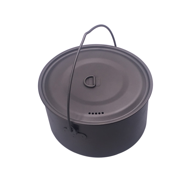 FLAME'S العقيدة 1100 مللي 1950 - مراجعة Camping Cooking Pot Stainless Steel وسعره