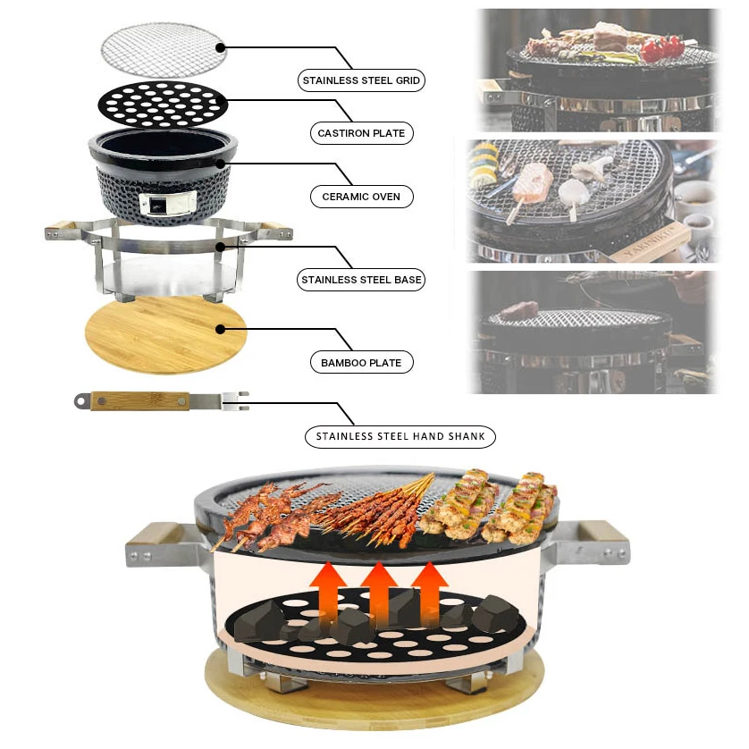 سيراميك ياباني داخلي/خارجي فحم - مراجعة Japanese Camping Cooking وسعره