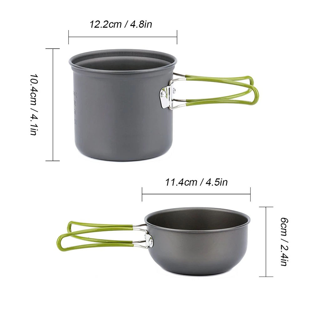 التخييم تجهيزات المطابخ فوضى ع - مراجعة Camping Cooking Mess Kit وسعره