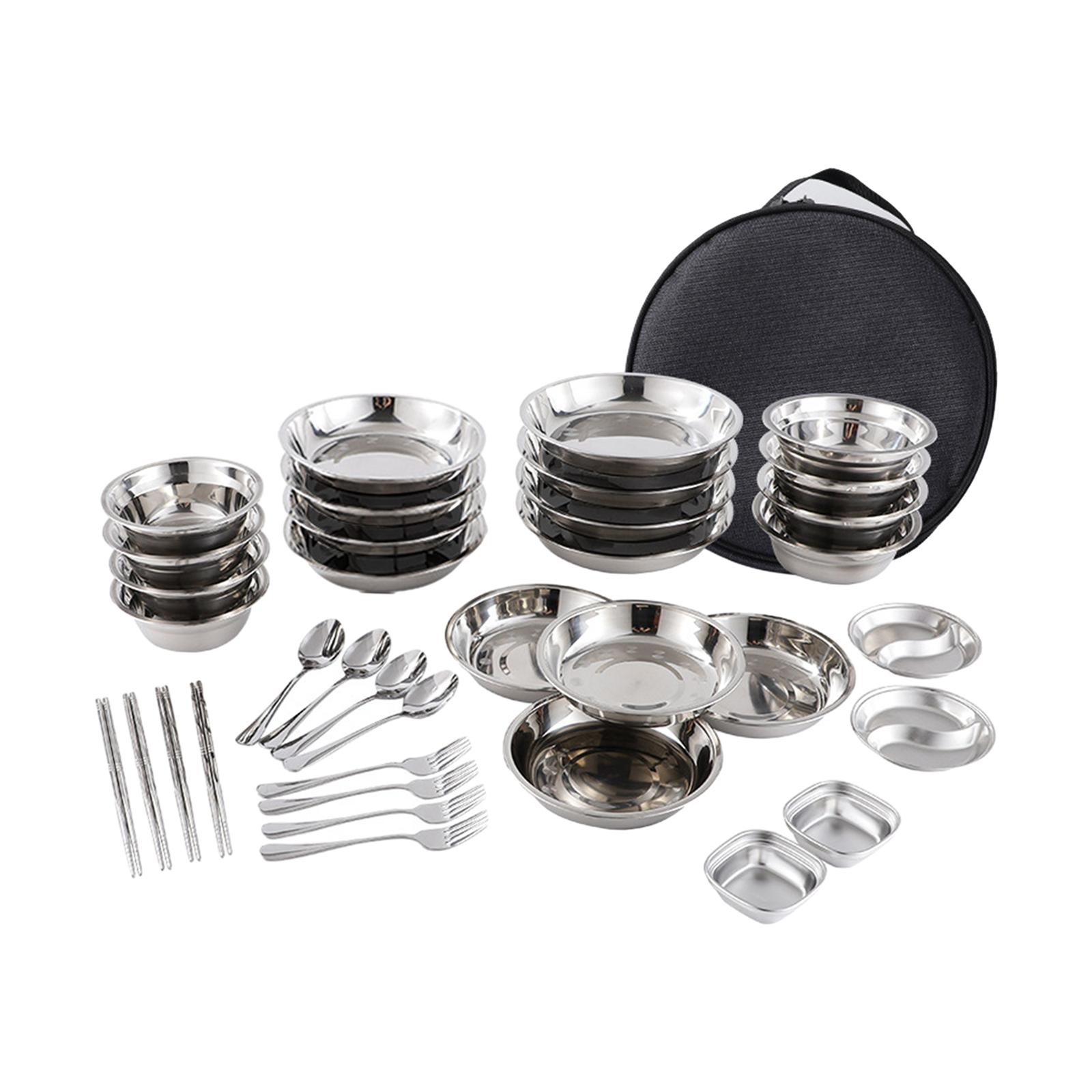 أطباق وأطباق من الفولاذ المقاو - مراجعة Camping Cooking Cup وسعره