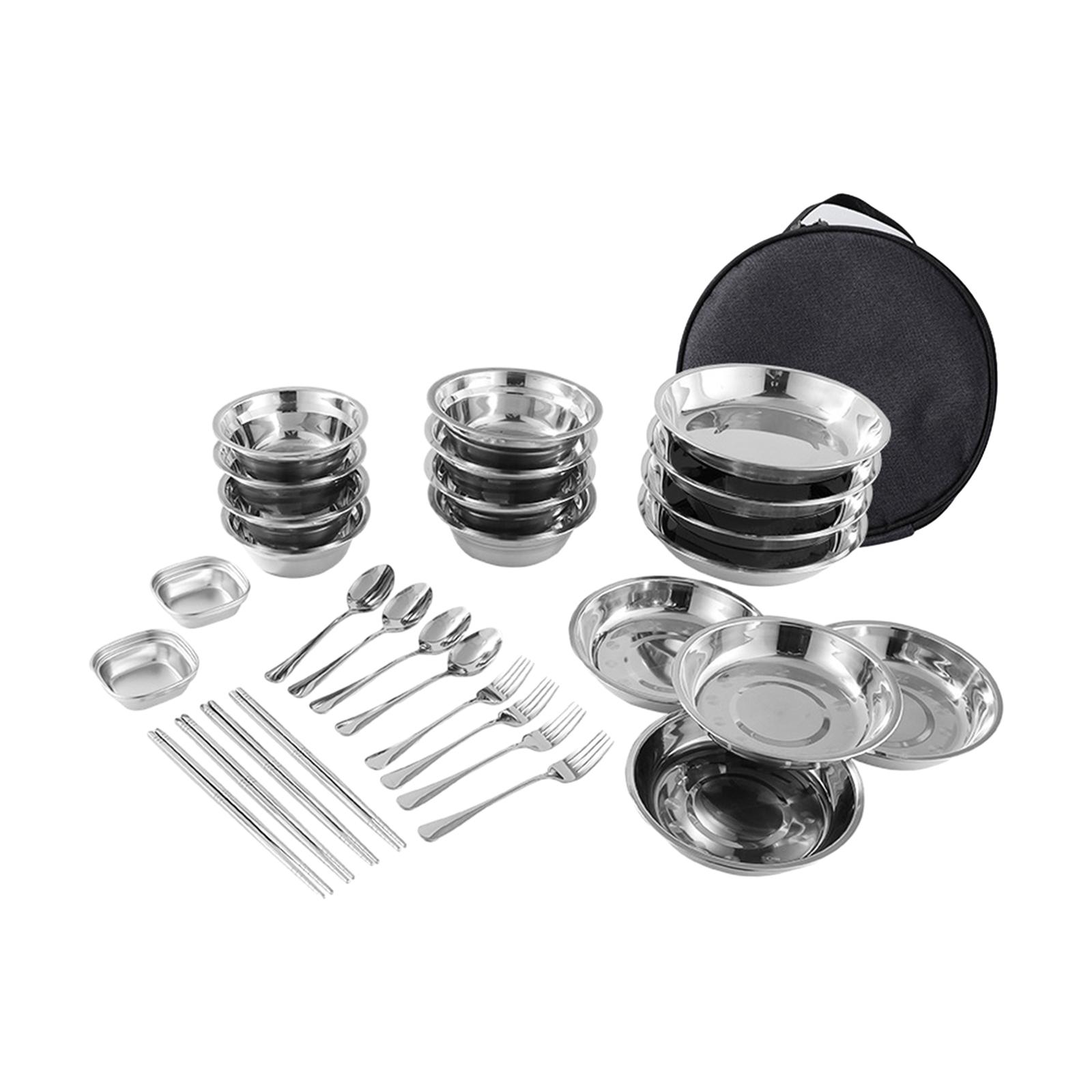 أطباق وأطباق من الفولاذ المقاو - مراجعة Camping Cooking Cup وسعره