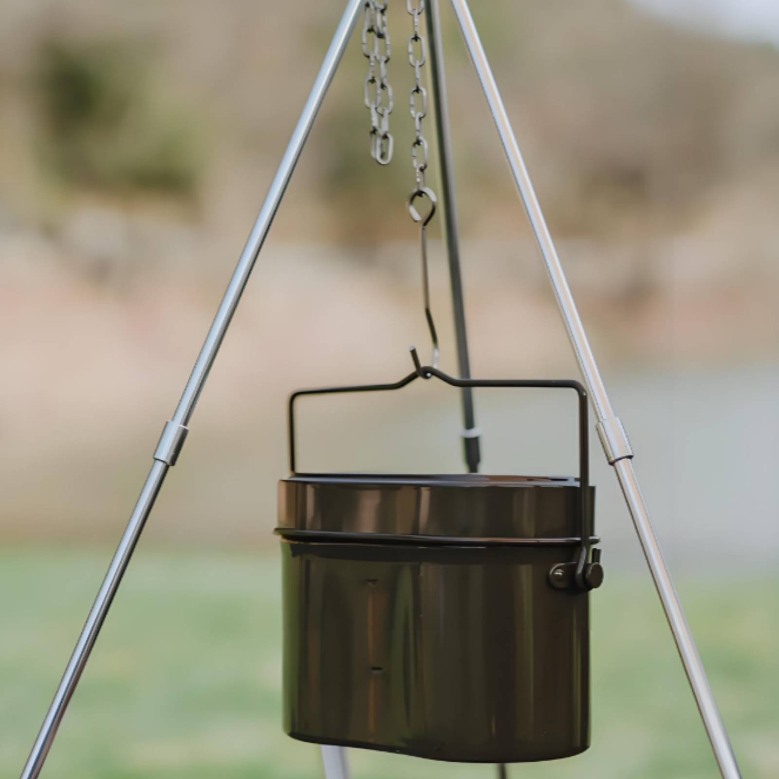طقم طهي للتخييم متعدد الوظائف  - مراجعة Camping Cooking Mess Kit وسعره