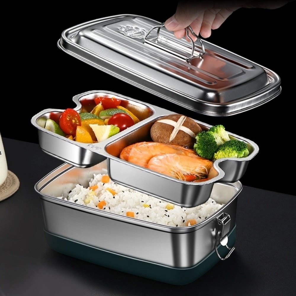 طبقة مزدوجة صندوق غداء من الفو - مراجعة Camping Cooking Stove وسعره