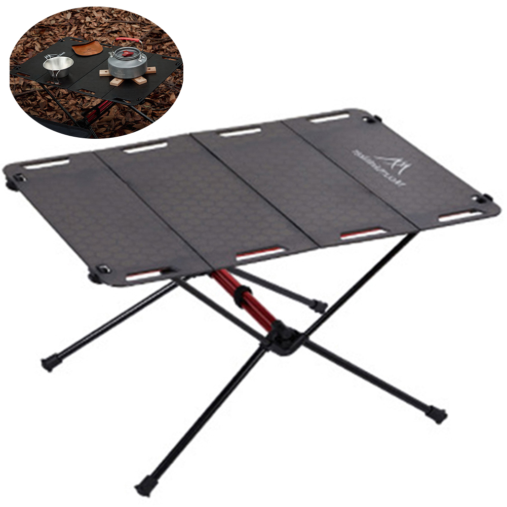 طاولة تخييم قابلة للطي خفيفة ا - مراجعة Camping Cooking Lightweight وسعره