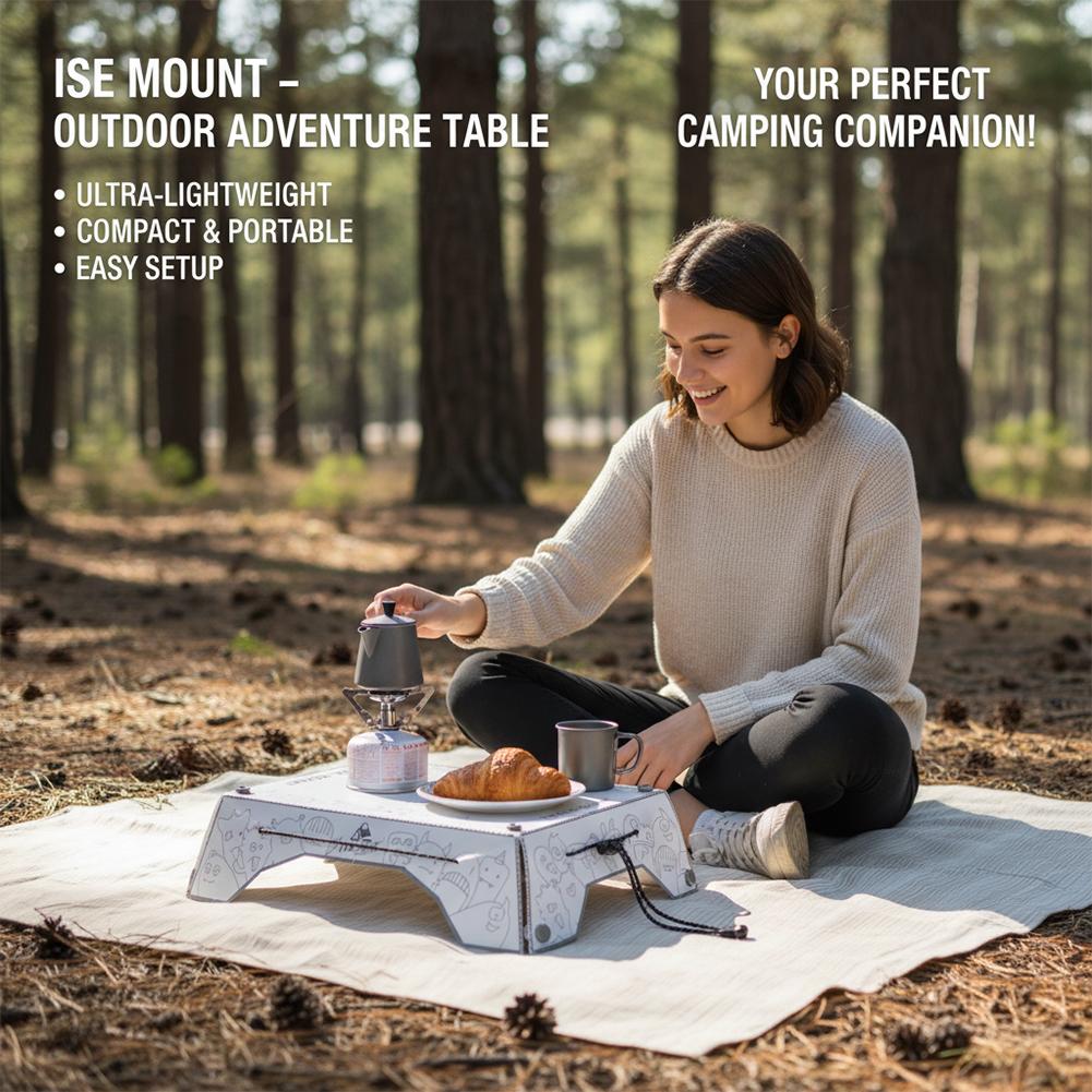 طاولة تخييم محمولة متعددة الطي - مراجعة Camping Cooking Lightweight وسعره