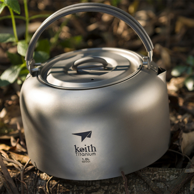غلاية كيث تيتانيوم سعة 1 لتر،  - مراجعة Camping Cooking Mug وسعره