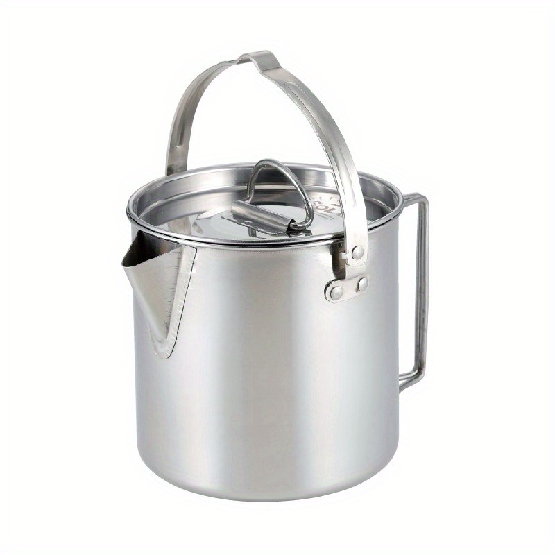 1 قطعة غلاية فولاذية مدمجة ومح - مراجعة Camping Cooking Mug وسعره