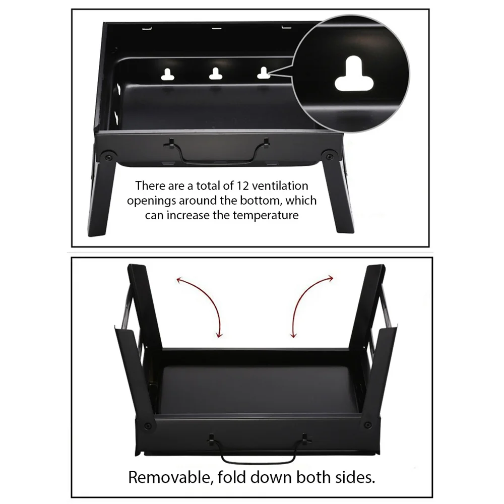 مجموعة شواية فحم محمولة قابلة  - مراجعة Camping Cooking Set Non Stick وسعره