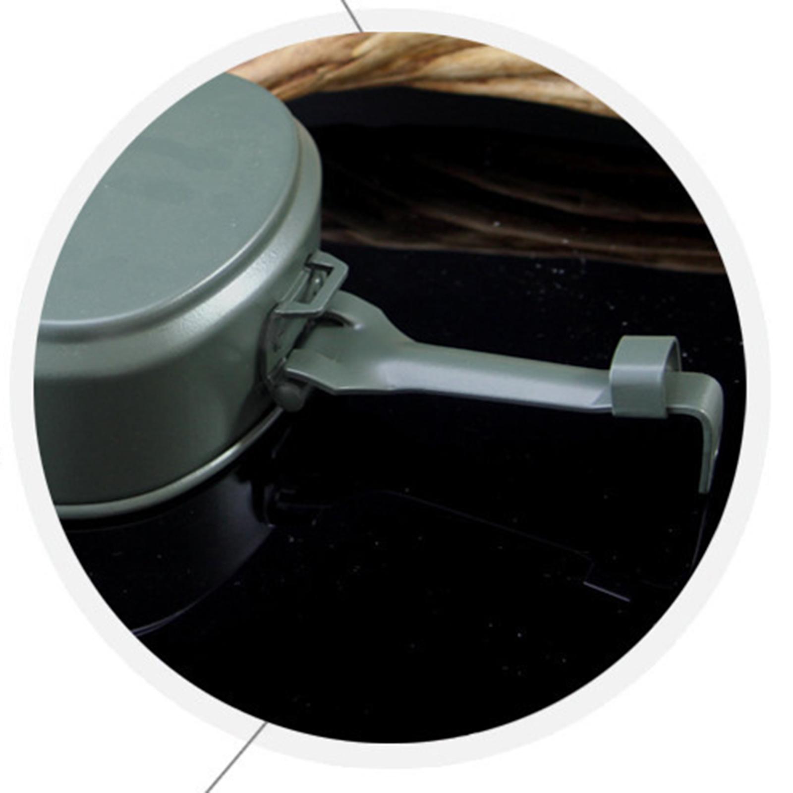 طقم أواني طهي خارجية من الألوم - مراجعة Camping Cooking Mess Kit وسعره