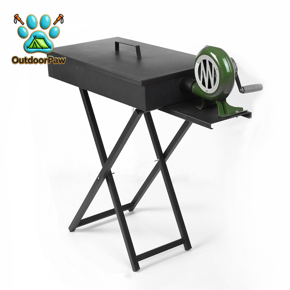 شواية فحم محمولة قابلة للطي من - مراجعة Camp Grill Portable Folding وسعره