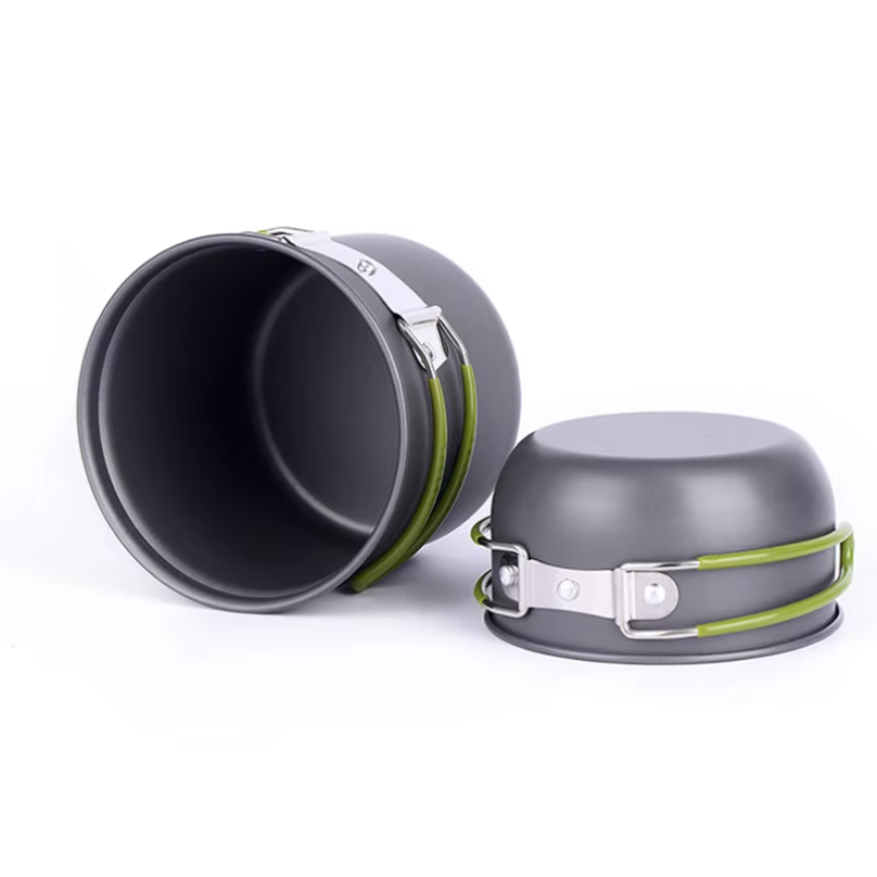 طقم أواني التخييم خفيف الوزن ل - مراجعة Camping Cooking Mess Kit وسعره