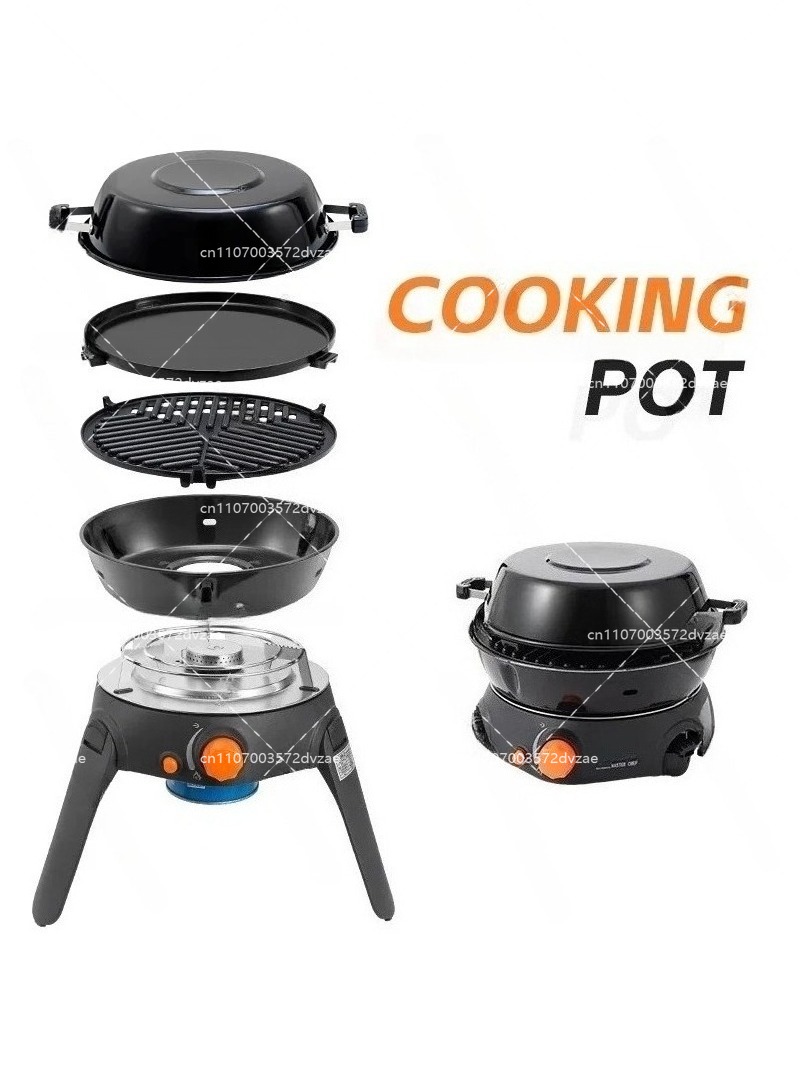 موقد غاز متعدد الوظائف للاستخد - مراجعة Camping Cooking Stove وسعره