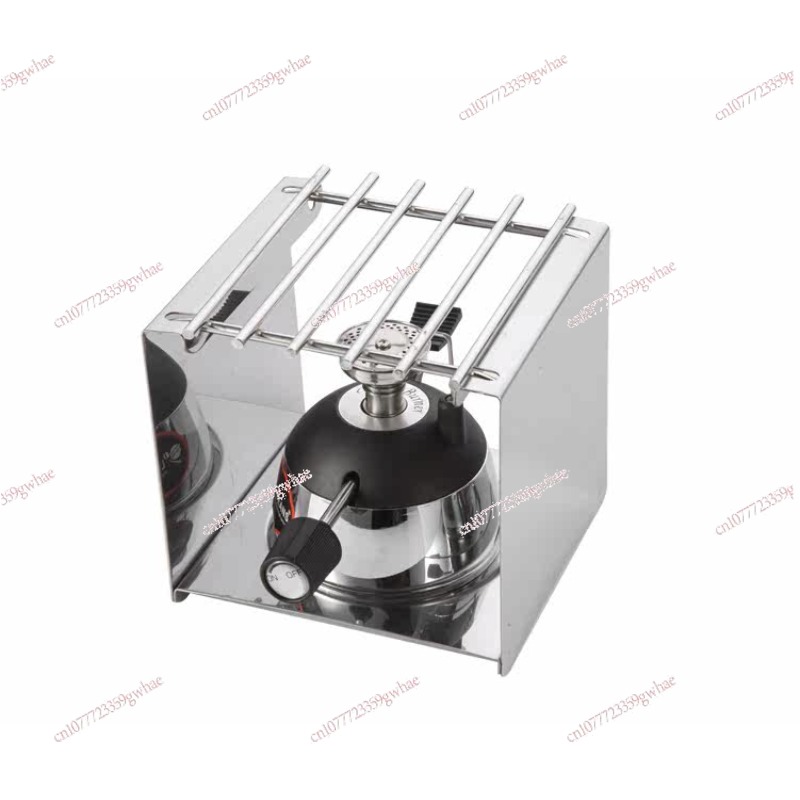 حامل موقد مربع من الفولاذ المق - مراجعة Camping Cooking Pot Stainless Steel وسعره