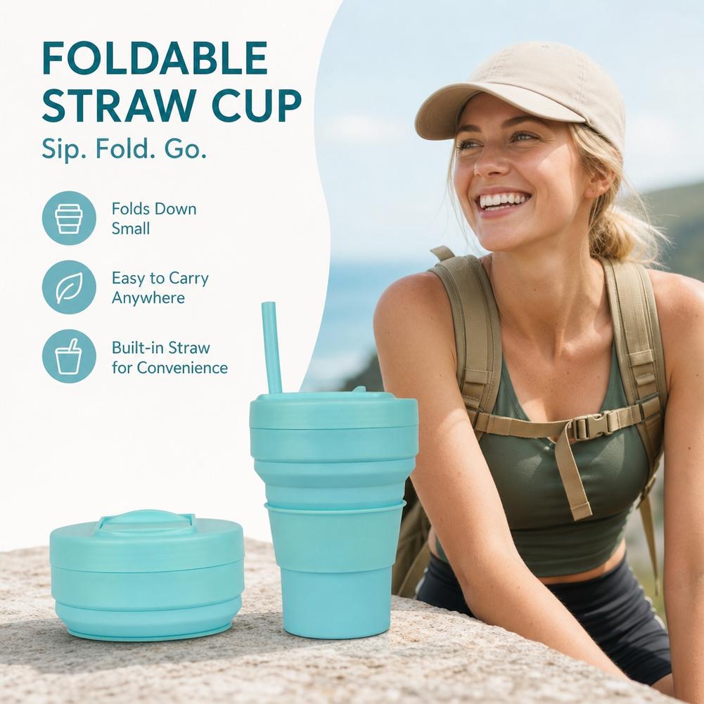 كوب قهوة سيليكون قابل للطي مع  - مراجعة Camping Cooking Mug وسعره