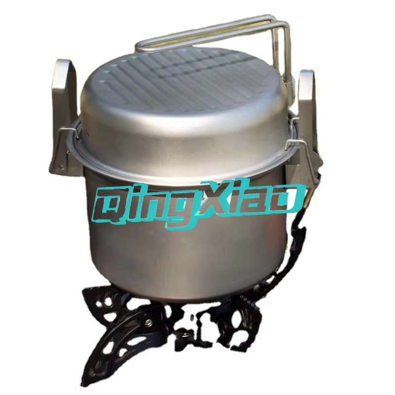 وعاء طهي متعدد الوظائف للتخييم - مراجعة Camping Cooking Pot Stainless Steel وسعره
