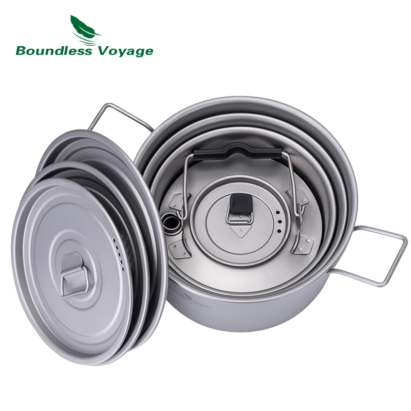 طقم طهي من التيتانيوم من Bound - مراجعة Camping Cooking Cup وسعره