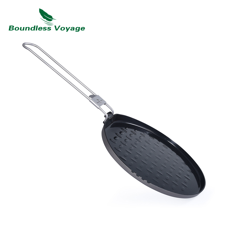 لا حدود لها رحلة التيتانيوم غي - مراجعة Camping Cooking Set Non Stick وسعره