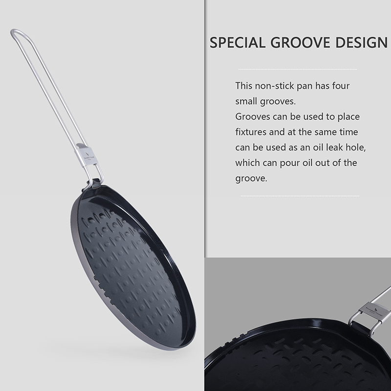 لا حدود لها رحلة التيتانيوم غي - مراجعة Camping Cooking Set Non Stick وسعره