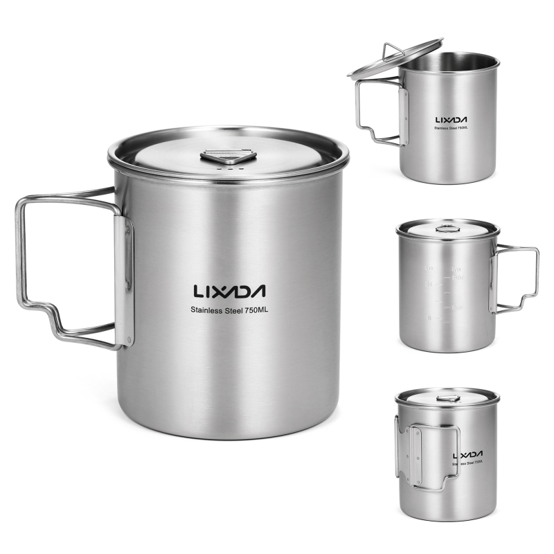 كوب من الفولاذ المقاوم للصدأ ب - مراجعة Camping Cooking Cup وسعره