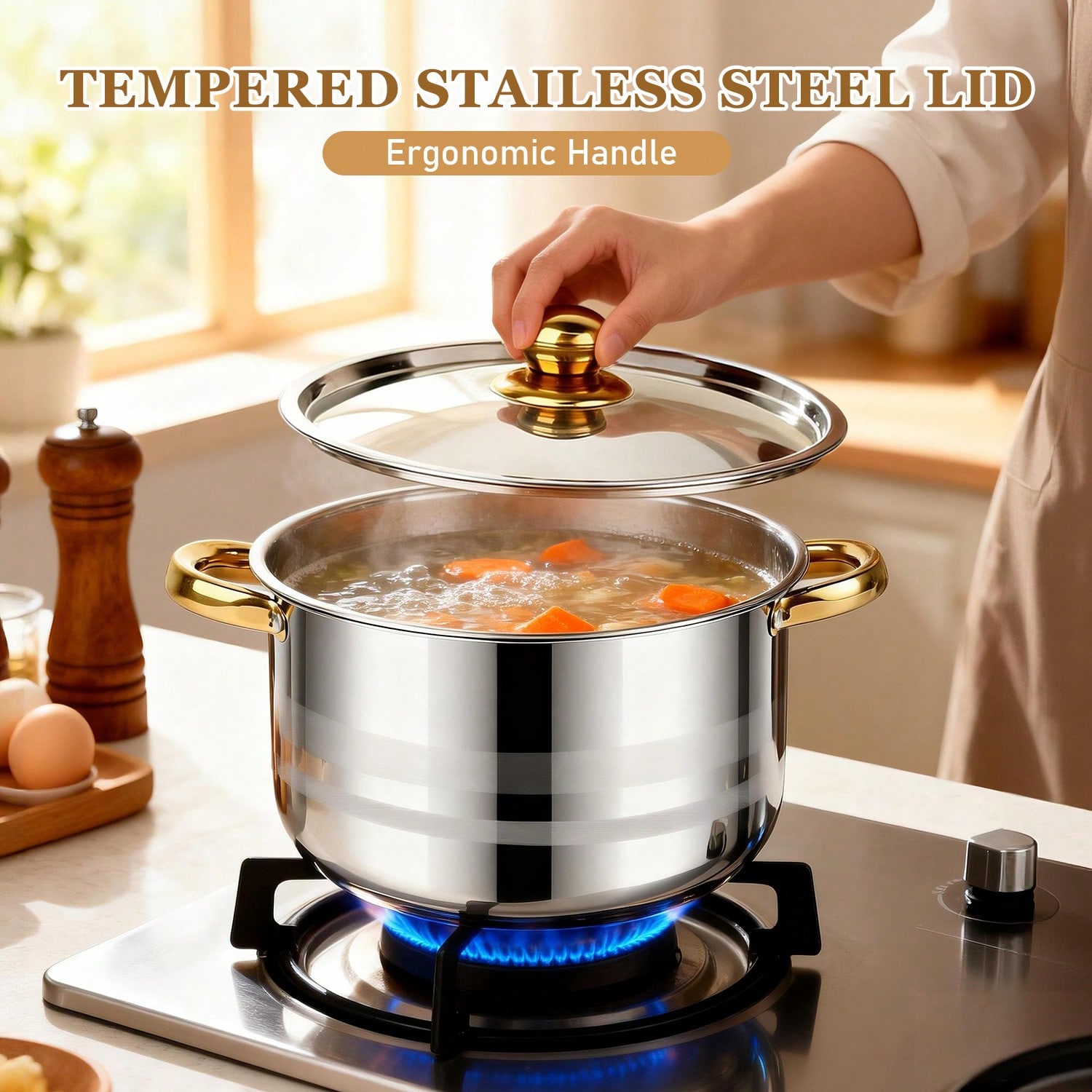 طقم أواني طهي فاخرة وعصرية من  - مراجعة Camping Cooking Tool Set وسعره