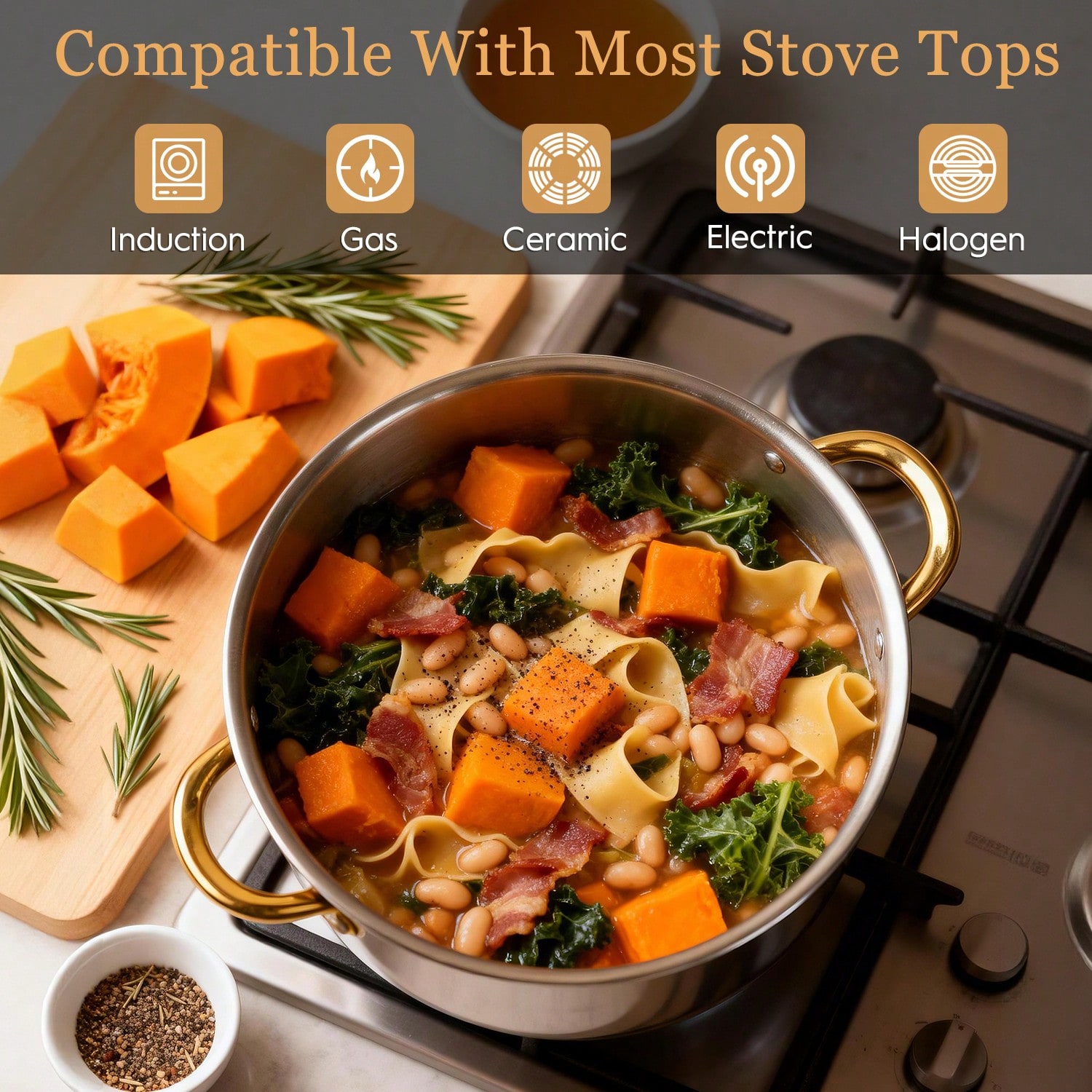 طقم أواني طهي فاخرة وعصرية من  - مراجعة Camping Cooking Tool Set وسعره