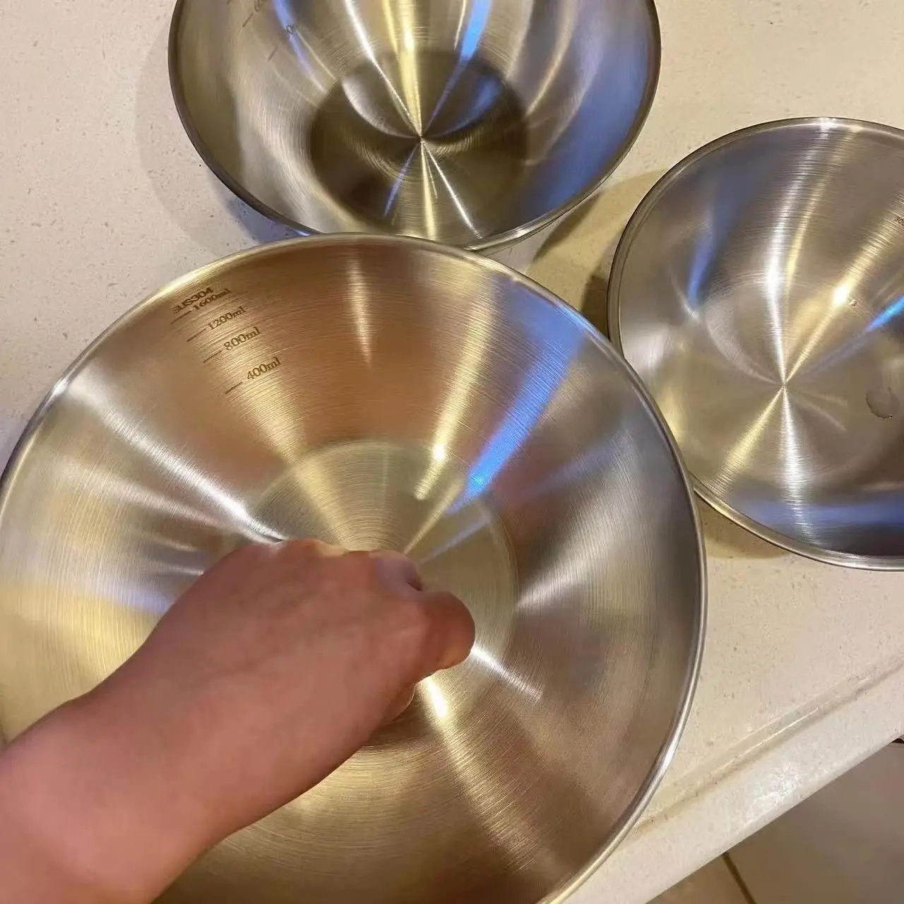 طقم أوعية ستانلس ستيل 1-3 قطع  - مراجعة Camping Cooking Tool Set وسعره