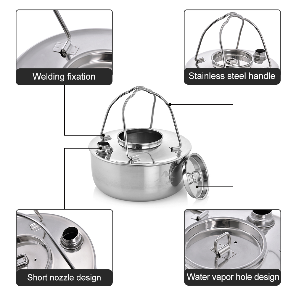 Widesea التخييم في الهواء الطل - مراجعة Camping Cooking Essentials وسعره