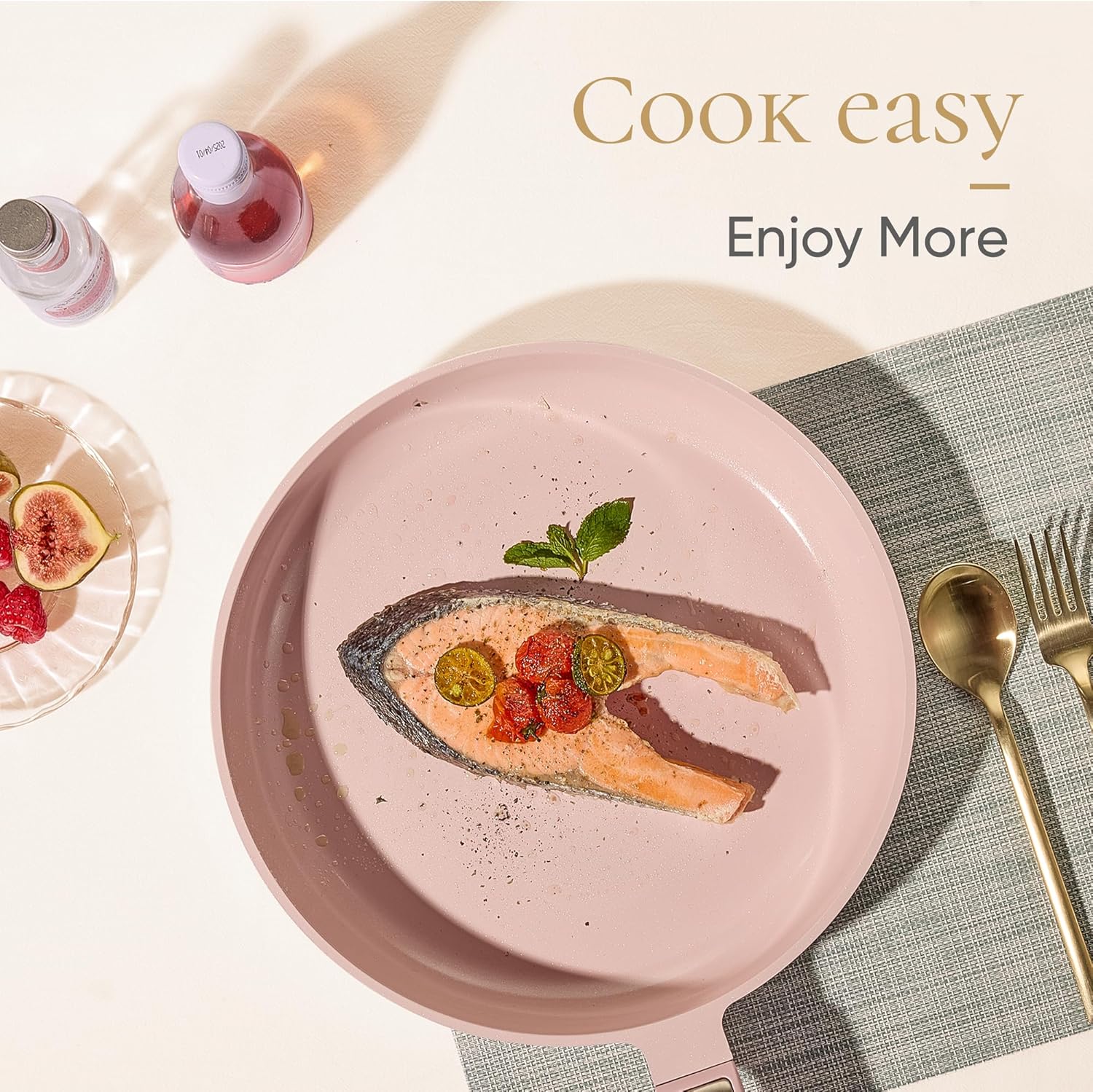 طقم أواني طهي سيراميك غير لاصق - مراجعة Camping Cooking Set Non Stick وسعره