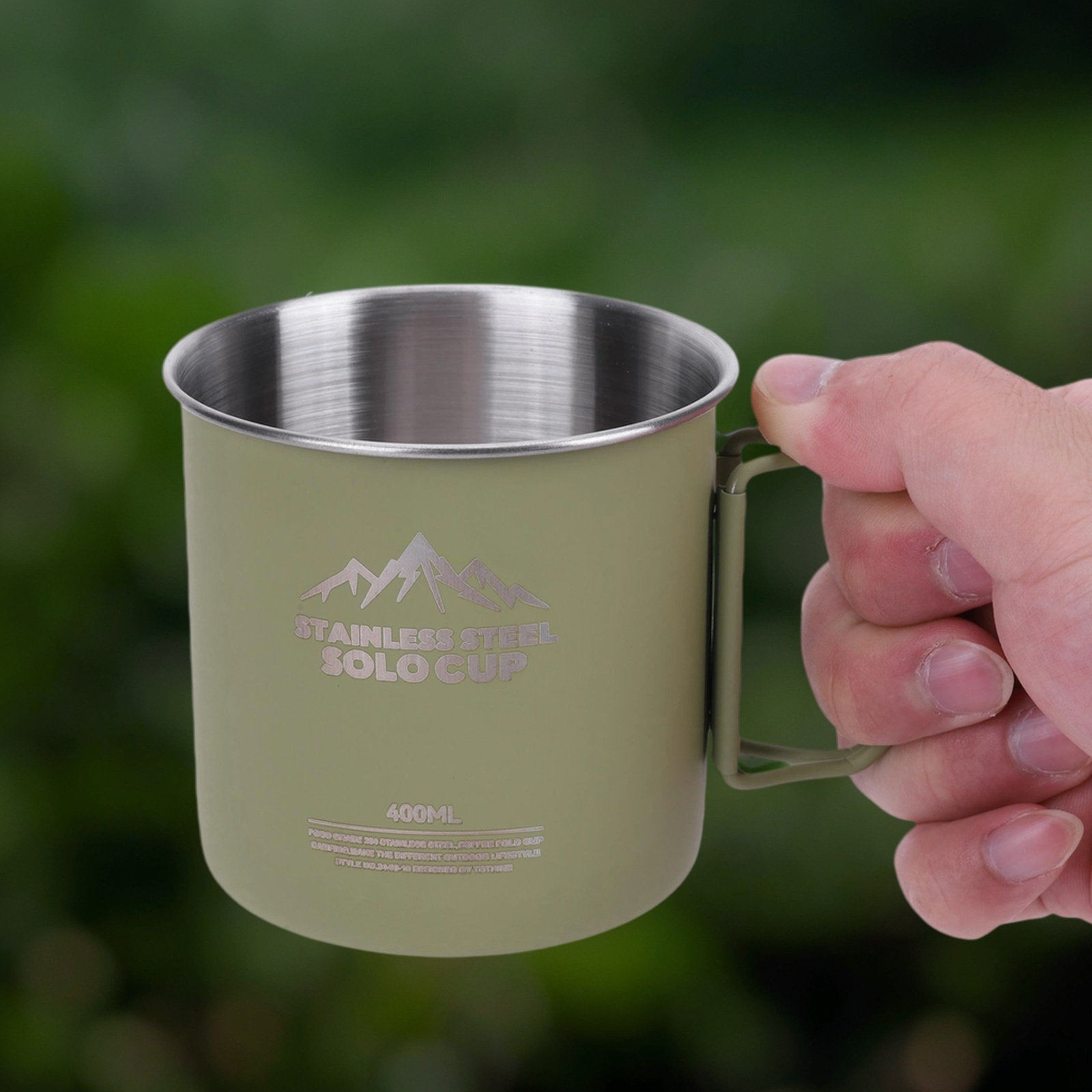 أكواب تخييم من ستانلس ستيل سعة - مراجعة Camping Cooking Cup وسعره