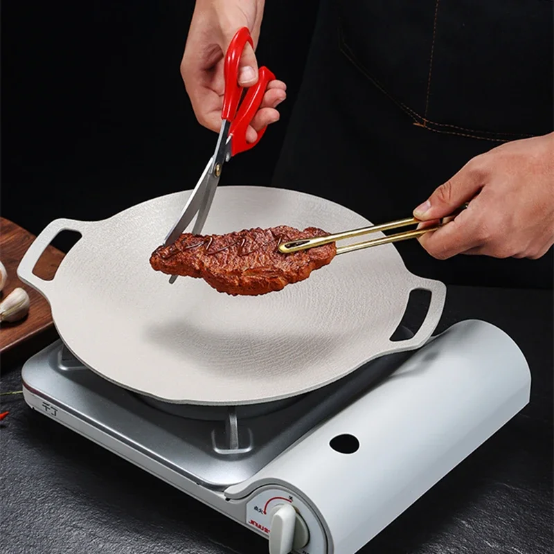 مقلاة قلي للتخييم غير لاصقة ،  - مراجعة Camping Cooking Without Gas وسعره