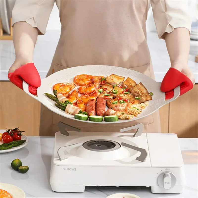 مقلاة قلي للتخييم غير لاصقة ،  - مراجعة Camping Cooking Without Gas وسعره