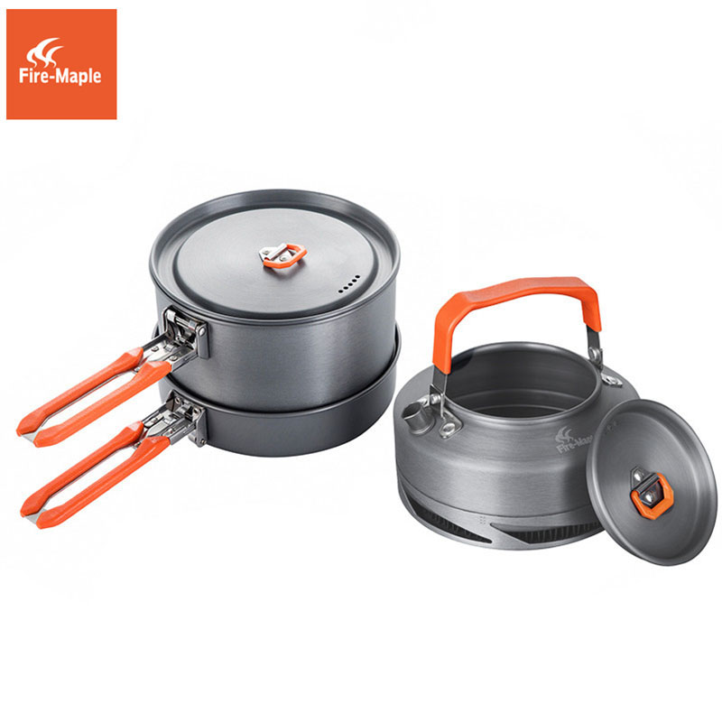 النار القيقب التخييم تجهيزات ا - مراجعة Quechua Camping Cooking Set وسعره
