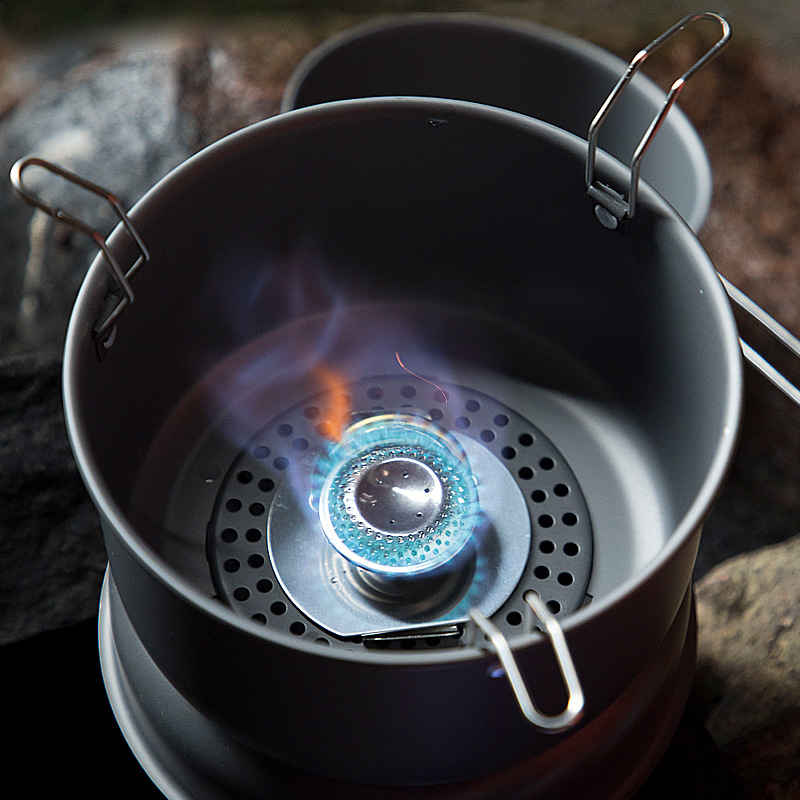 موقد غاز للتخييم Bulin BL100-Q - مراجعة Camping Cooking Pot Stainless Steel وسعره
