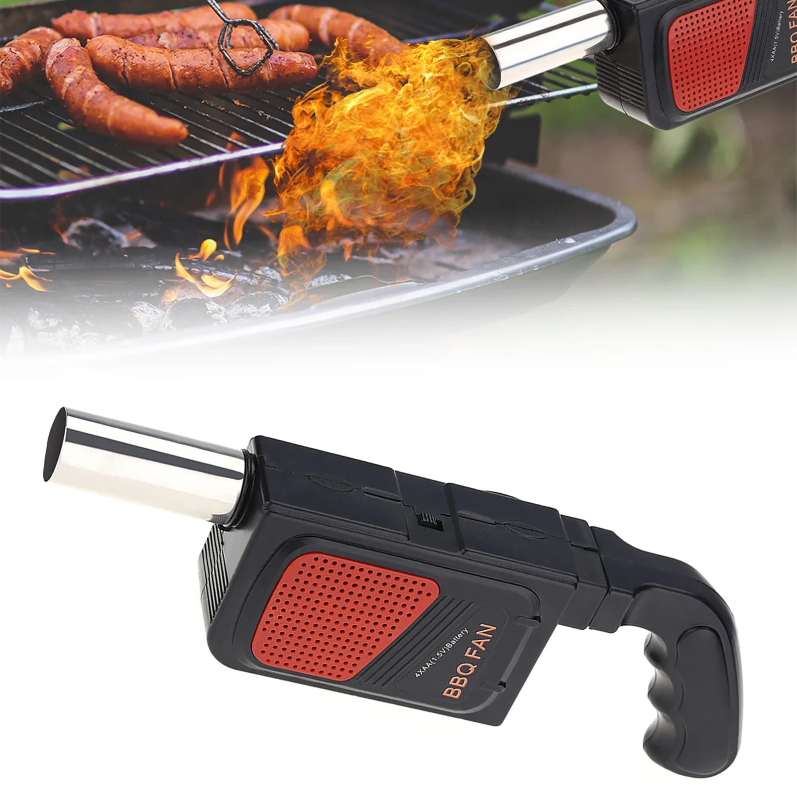 مروحة شواء كهربائية محمولة بال - مراجعة Camping Cooking Bbq وسعره