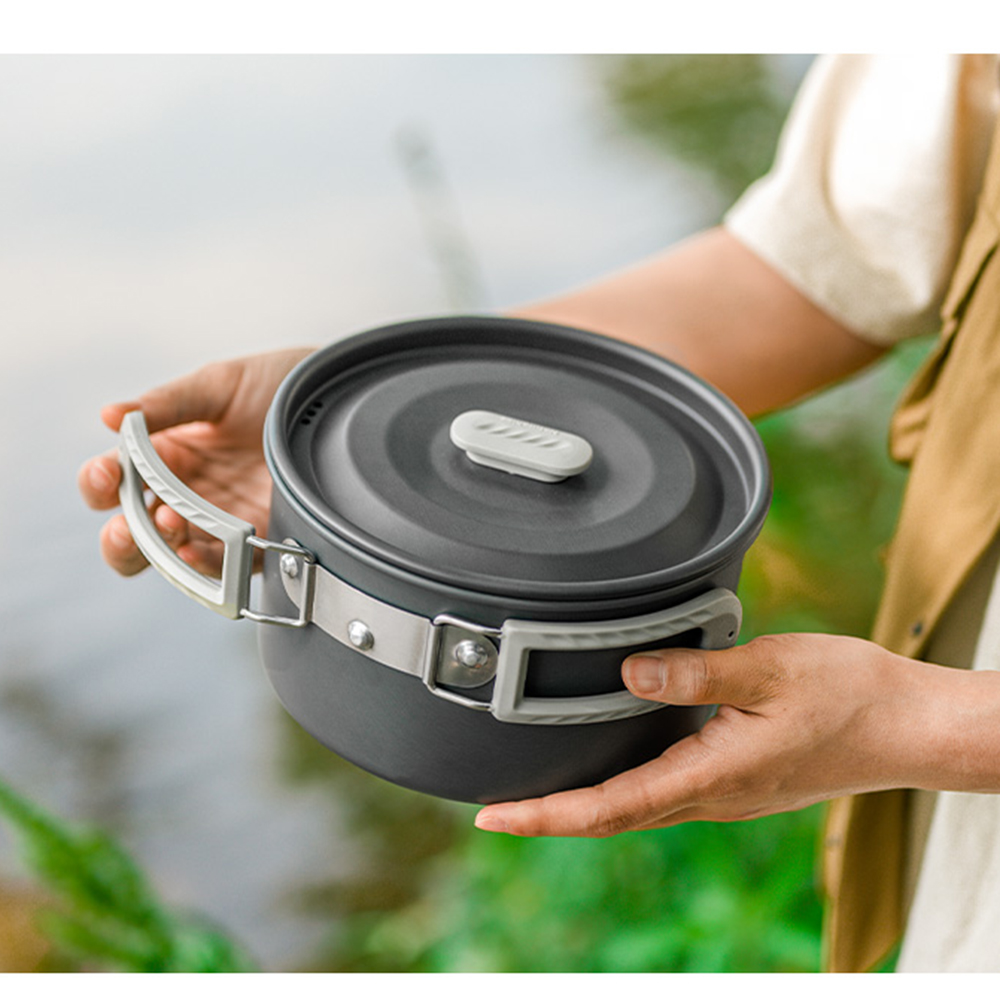 مجموعة أواني خارجية من Natureh - مراجعة Camping Cooking Lightweight وسعره